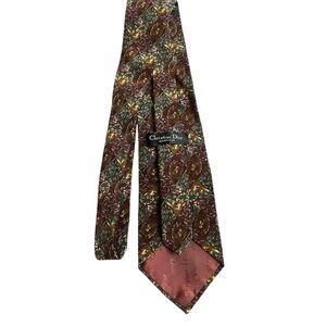 Christian Dior Patterned Silk Tie